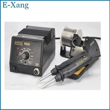 220 В AOYUE 950 SMD паяльная Пинцет Ремонт паяльная станция