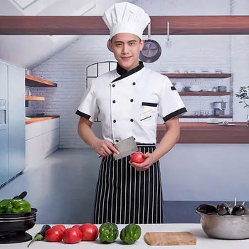 

New Arrival Long Sleeved Autumn Hotel Chef Uniform Chef Jacket Wear Double Breasted Chef Clothing Men And Women Food Service