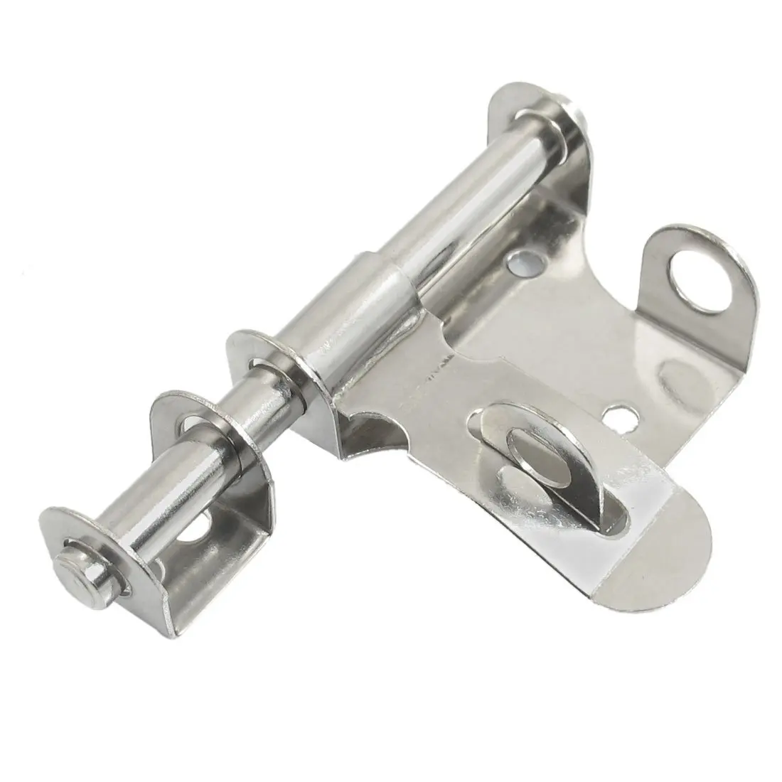 4.6" Stainless Steel Door Security Latch Hasp Barrel Bolt Setin Door