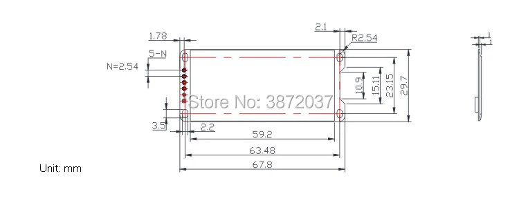 FZ2896-2.13inch paper display module screen-4
