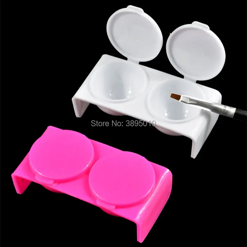 Twocup Seal Nail Art Beauty Salons Tools Accessories Plastic Clean