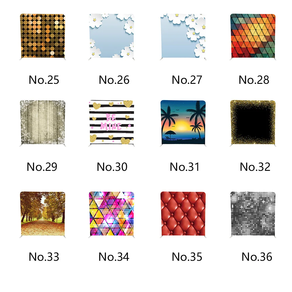 Для 6 пользовательских размеров фото стенд большой фон с пайетками