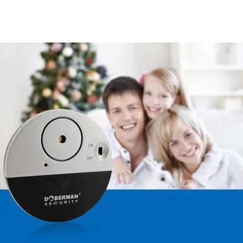

High Quality Wireless Door Window Alarm with Loud Voice and Vibration Detector Sensors alarma puerta Home Office Security Tool