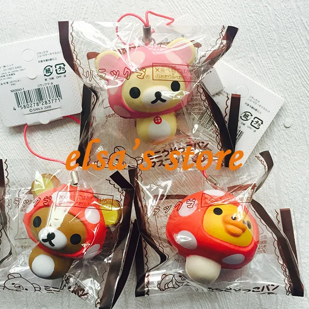 squishies wholesale 10pcs mixed squishy lot kawaii rare mushroom rilakkuma squishy toy with ...