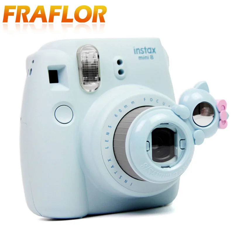 Fujifilm Instax Mini 7S 8 крупным планом объектив зеркало для съемки селфи мгновенной