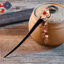 

Ethnic Handmade Wood Hair Sticks Pins Pearl Colored Glaze Flower Hair Sticks for Women Vintage Hair Head Headpiece FZ-18021