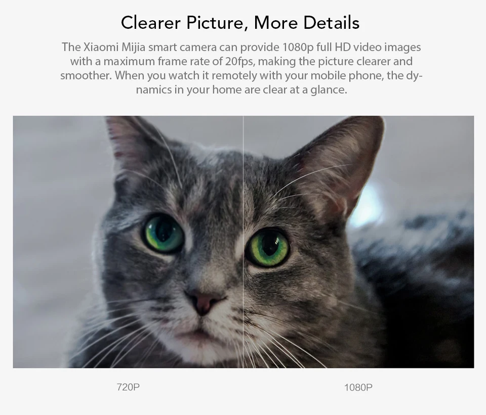 Xiaomi Mijia 1080P умная IP камера 130 градусов FOV ночное видение 2,4 ГГц Wifi Xioami домашний комплект монитор безопасности Детский CCTV