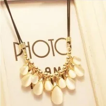 Цепочка в богемном стиле с кристаллами и опалом, цепочка в богемном стиле с кристаллами и опалом, ретро ожерелье