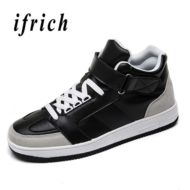 

Skateboarding Man Shoes Black White Male Skateboard Sneakers Comfortable Walking Shoes for Mens Non-Slip Sport Shoes Platform