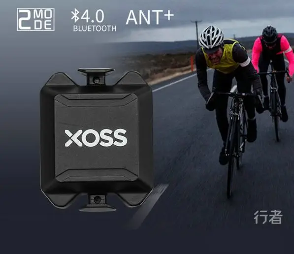 

New Bicycle Computer Wireless Dual-mode Cycling Cadence Sensor ANT+ Bluetooth 4.0 Waterproof Bike Speedometer Riding Companion