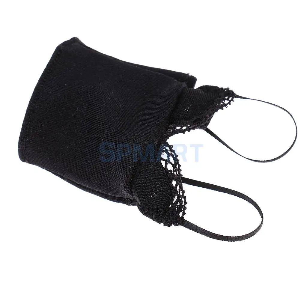 1/6 Scale Black Female Lingerie Underwear Bra Briefs Bikini Set for 12