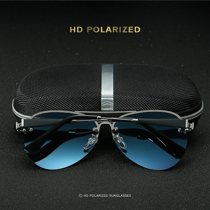 KJDCHD классический Для мужчин поляризованных солнцезащитных очков Polaroid вождения пилот Sunglass Человек очки солнцезащитные очки UV400 высокое