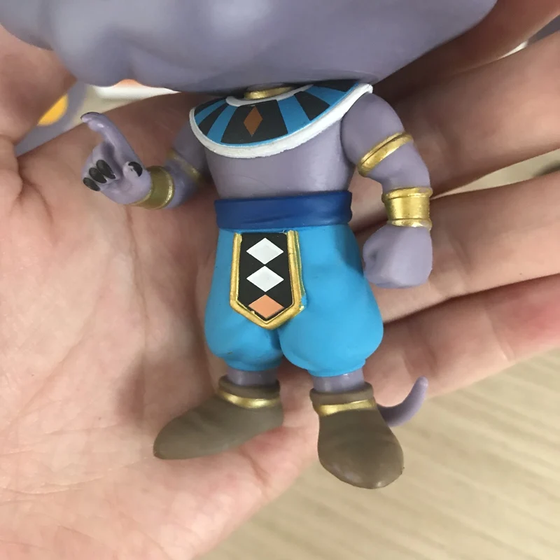 Оригинальная неидеальная игрушка Funko Pop Amine Dragon Ball Super Beerus свободная фигурка