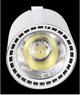 Регулируемый 12 Вт, 20 Вт, 30 Вт, COB светодиодный светильник, точечный светильник, светильники, светодиодный светильник, потолочный рельсовый светильник, декоративный Светодиодный точечный светильник