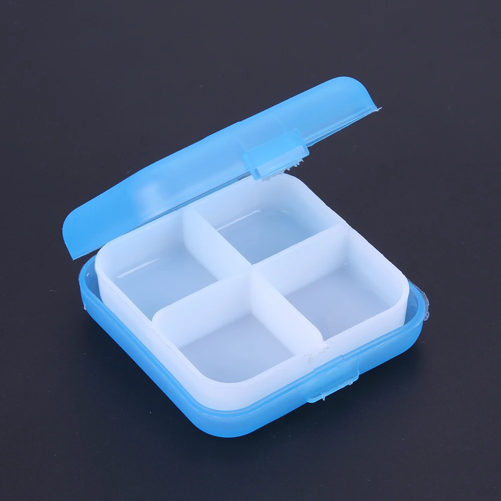 4 Slots Square Travel Pill Cases Outdoor Vitamin Cases Medicines Pill Box Portable Medicine Holder Pastillero 7 4 Slots Square Travel Pill Cases Outdoor Vitamin Cases Medicines Pill Box Portable Medicine Holder Pastillero 7