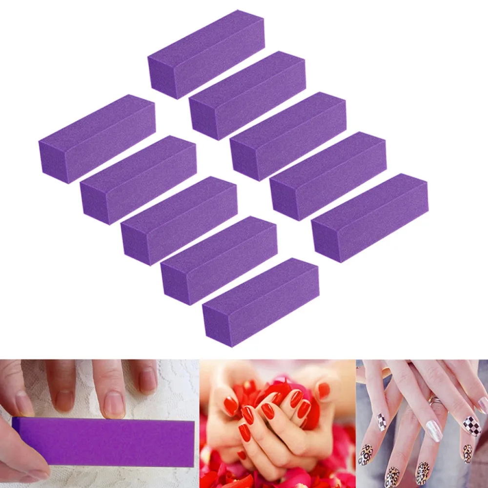 Buy New 10pcs Buffer Sanding Blocks Nail File Buffer