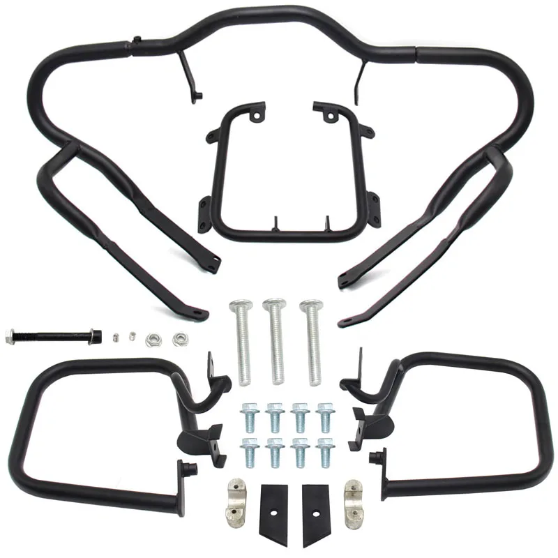 

R1200RT 05-13 Engine Guard Highway/Freeway Crash Bar Saddlebag Support Front/Rear Protector for BMW R 1200 RT 2005-2013
