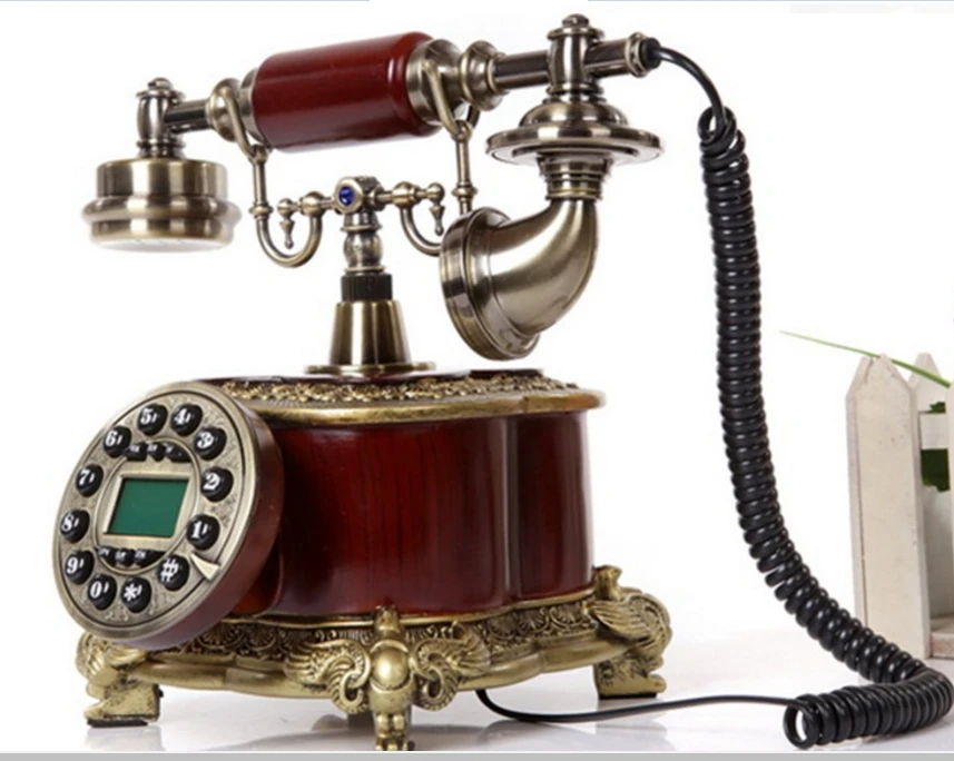 Античный телефон АНТИЧНОСТЬ старомодный деревенский винтажный телефон для офиса