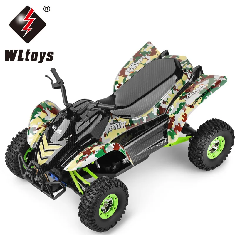 ^*Best Offers Mighty Force 12428-A Electric All-Wheel-Drive Beach Motorcycle High-Speed Car 1:12 Climbing off-Road Car Toys Wholesale