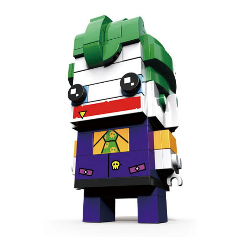 Decool Brickheadz Dragon Ball Z Супергерои Железный человек Marvel Супергерои фигурки Бэтмена строительные блоки кирпичи головы игрушки - Цвет: Style 15