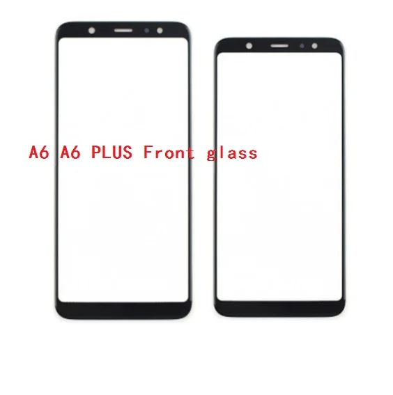 Для Samsung Galaxy A6 Plus 2018 A605 A605F сенсорный ЖК-экран внешнее стекло объектив 10 шт. |