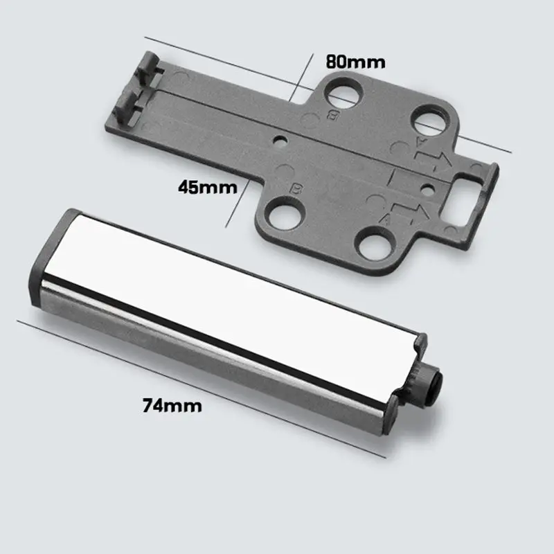 Cabinet Catches  Grey Damper Buffers For Door Stop Kitchen Cupboard Quiet Drawer Soft Close Furniture Hardware 1