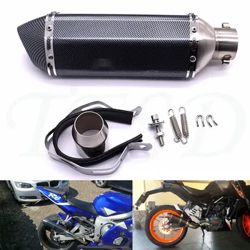 

Universal 36 51mm motorcycle modified Akrapovic exhaust pipe muffler For Honda VFR1200 VFR1200F ST1300 ST1300A VFR750 VFR750S