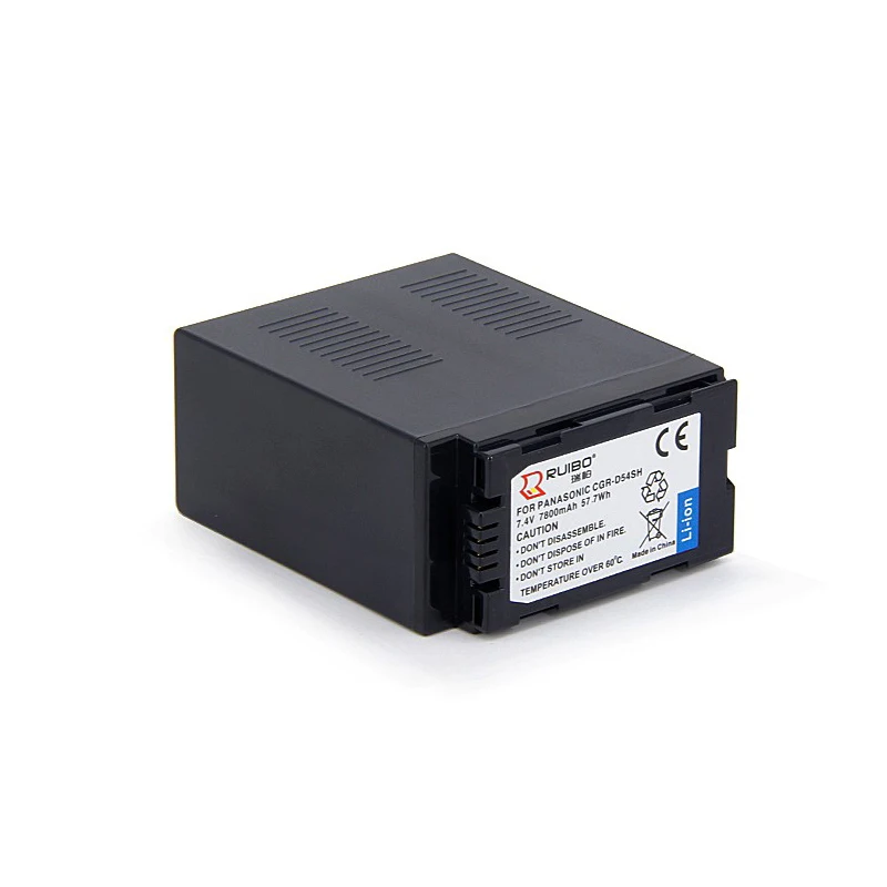 Bateria de Filmadora 7800mah para Panasonic Câmera - 1b Cgr-d120e Cgp-d110 Cgr-d08s Cgr-d120t Cgr-d54sh 7.4v Cga-d07s Cgr-d08r - Image 2