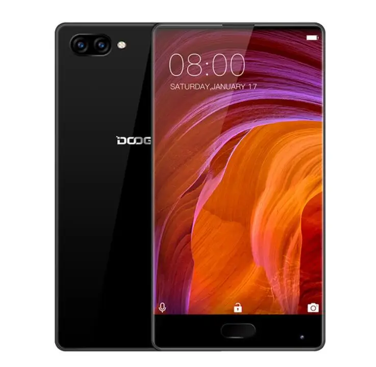 DOOGEE MIX 3380 мАч быстрый заряд 5 &quotБезель смартфон MTK6757CD Octa Core 16MP двойная задняя