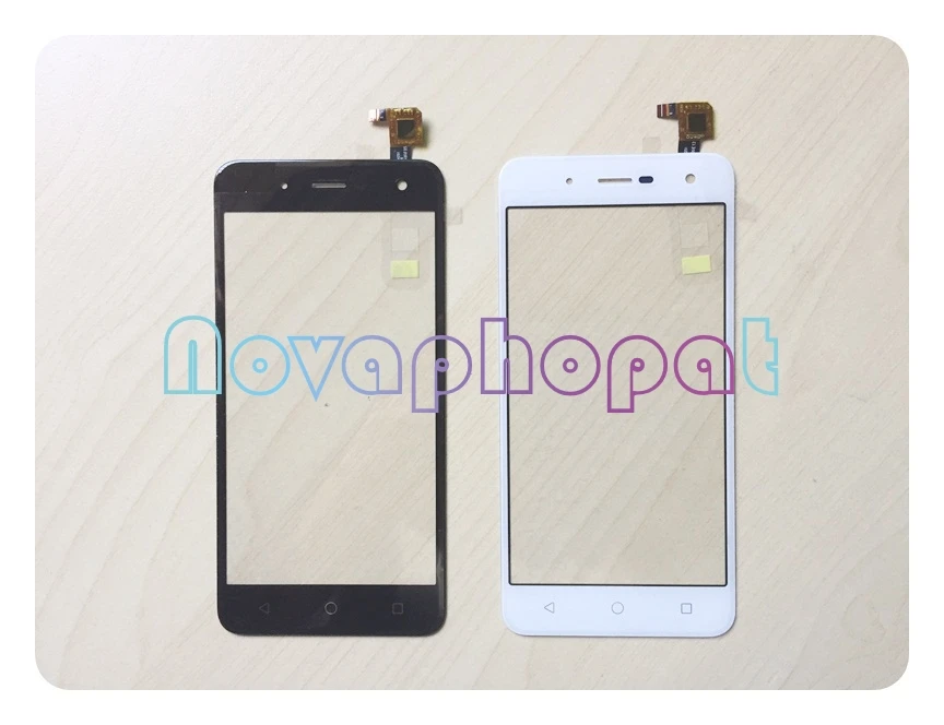 

Novaphopat Black sensor Touchscreen For BQ BQ-5057 Strike 2 BQ 5057 Touch Screen Digitizer Screen touchpad Replacement