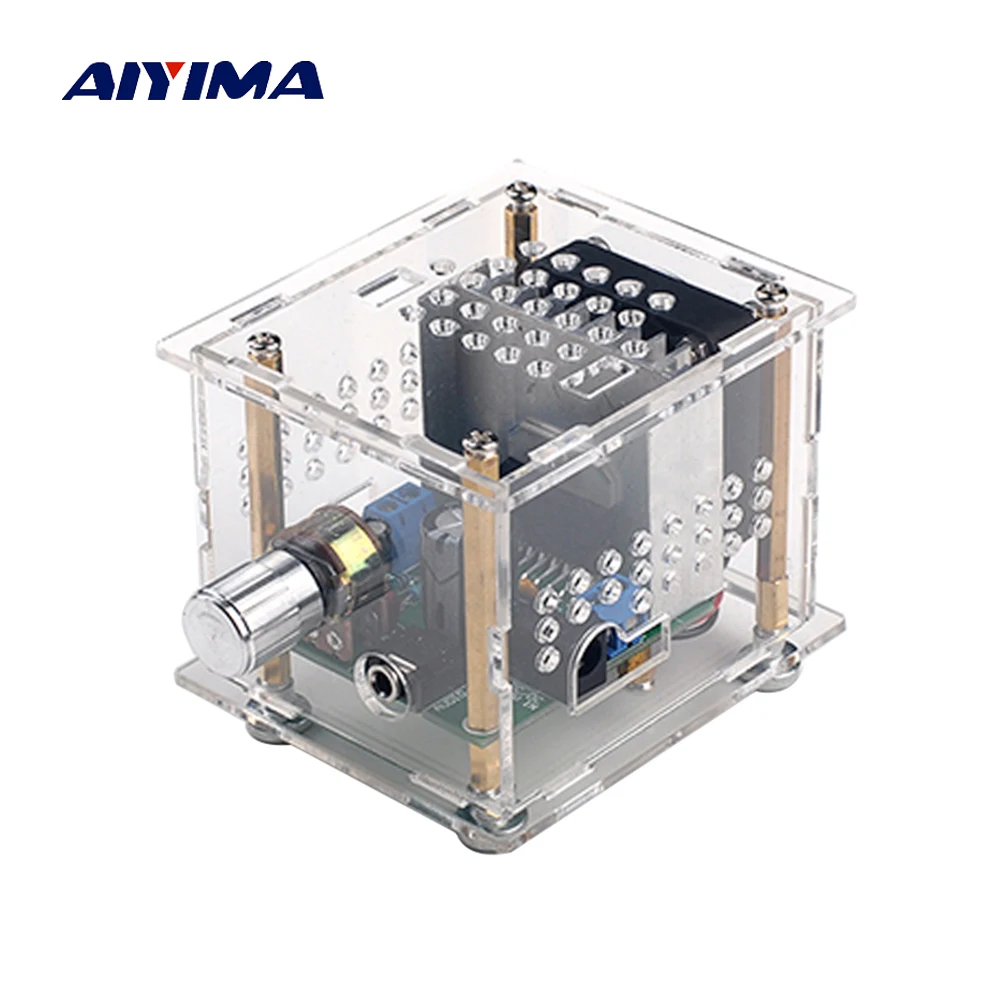 

Aiyima TDA7297 Digital Amplifier Board 15W+15W HIFI 2.0 Dual Channel Audio Amplifier Board For Mini Bookshelf Box