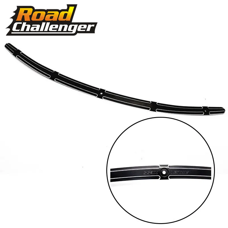 

BLACK Aluminum CNC Windshield Trim Motorcycle For Harley Street Glide Ultra Limited and Tri Glide 2014-2016 2015