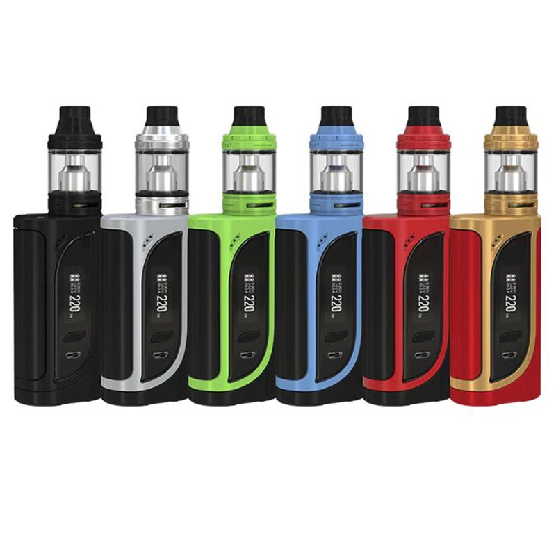 Оригинальный набор Eleaf iKonn 220 с VW TC боксмод вейп и атомайзер ELLO 2 мл/4 мл подходит для