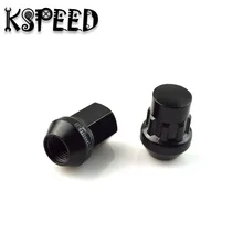 M12 x 1.5 Fechar End Racing Wheel Nuts Lug 32mm Preto Porcas Das Rodas De Bloqueio