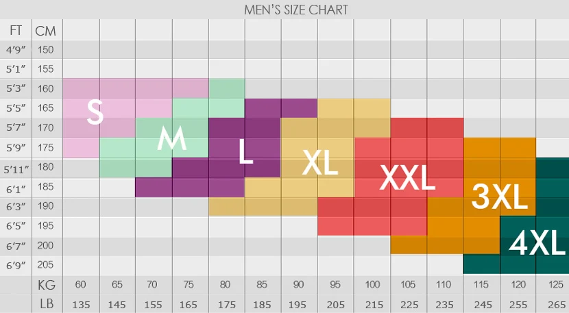 MEN Size
