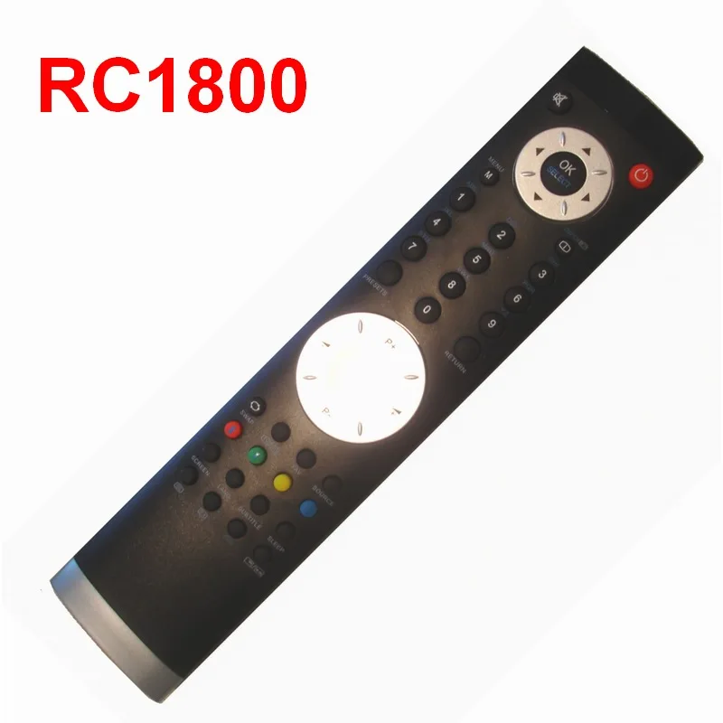 RC1800 пульт дистанционного управления для Hitachi Alba BUSH Grundig tv, RC-1800 контроллер, Commander непосредственно использовать как - Цвет: black