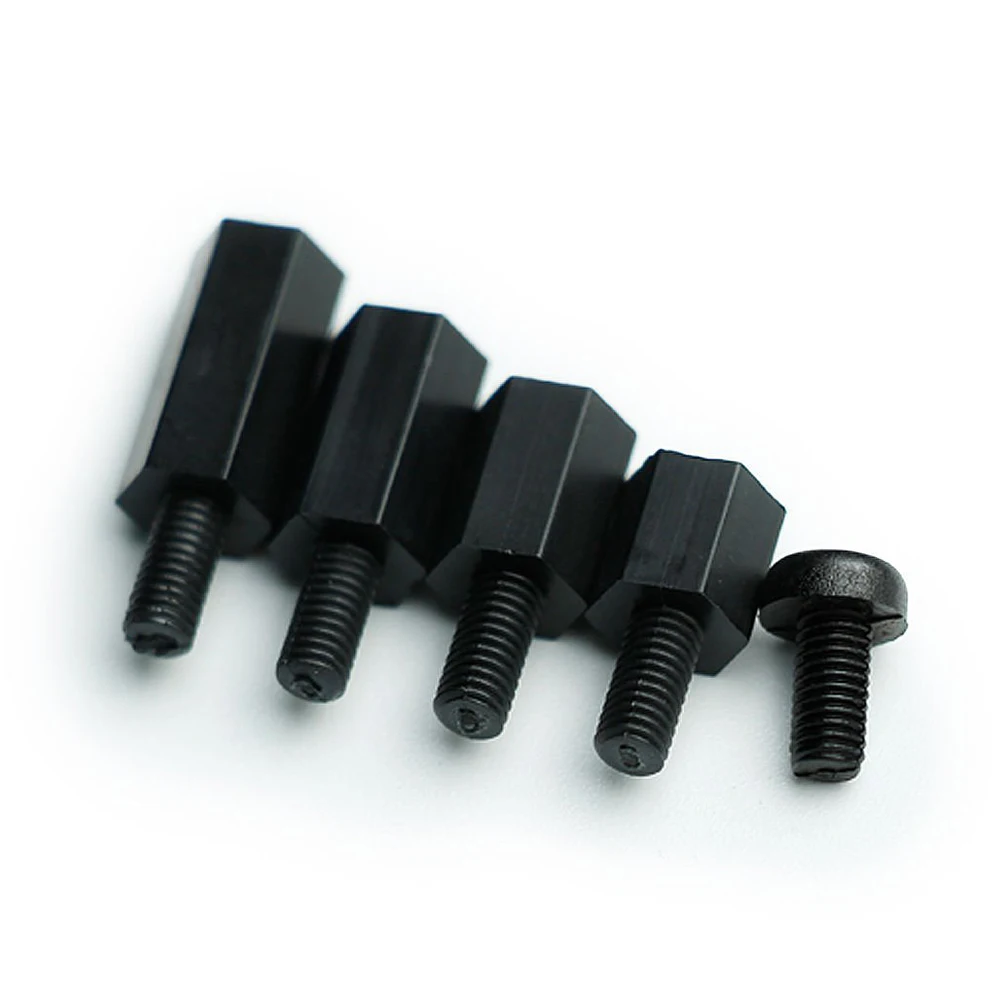 Buy 300pcs M3 Nylon Hex Screw Nut Spacer Standoff