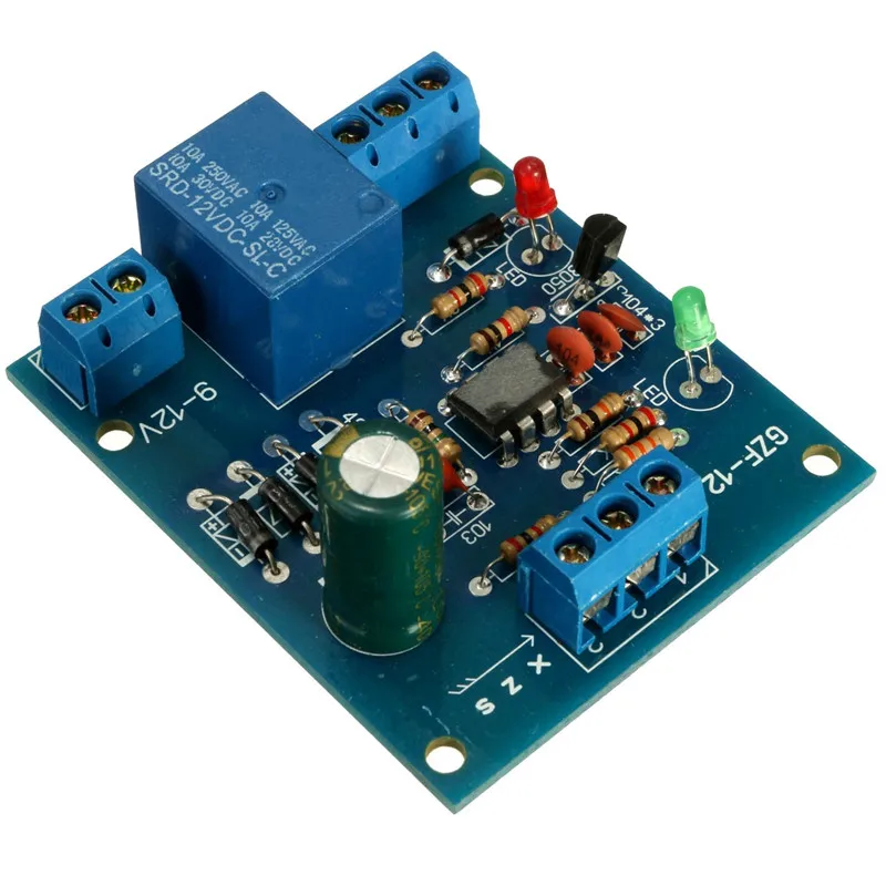 

New Electric Unit High Liquid Level Controller Sensor Module Water Level Detection Sensor 9-12V Control High Current Relay Board