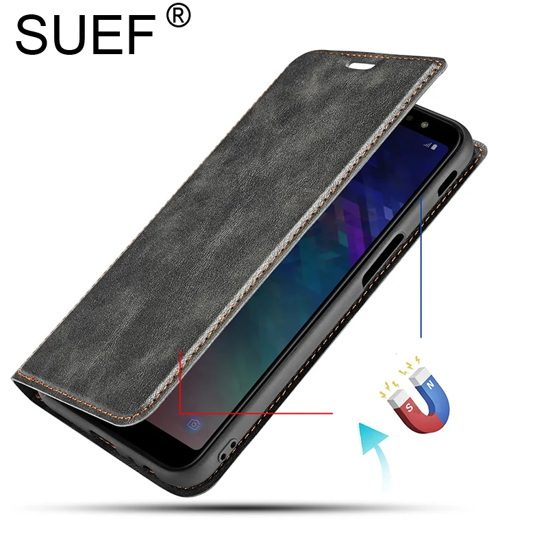 

SUEF Luxury Vintage PU Leather Flip Cover Case For Xiaomi Redmi K20 / K20 Pro Phone Bags Magnet Anti-knock Stand wallet Card