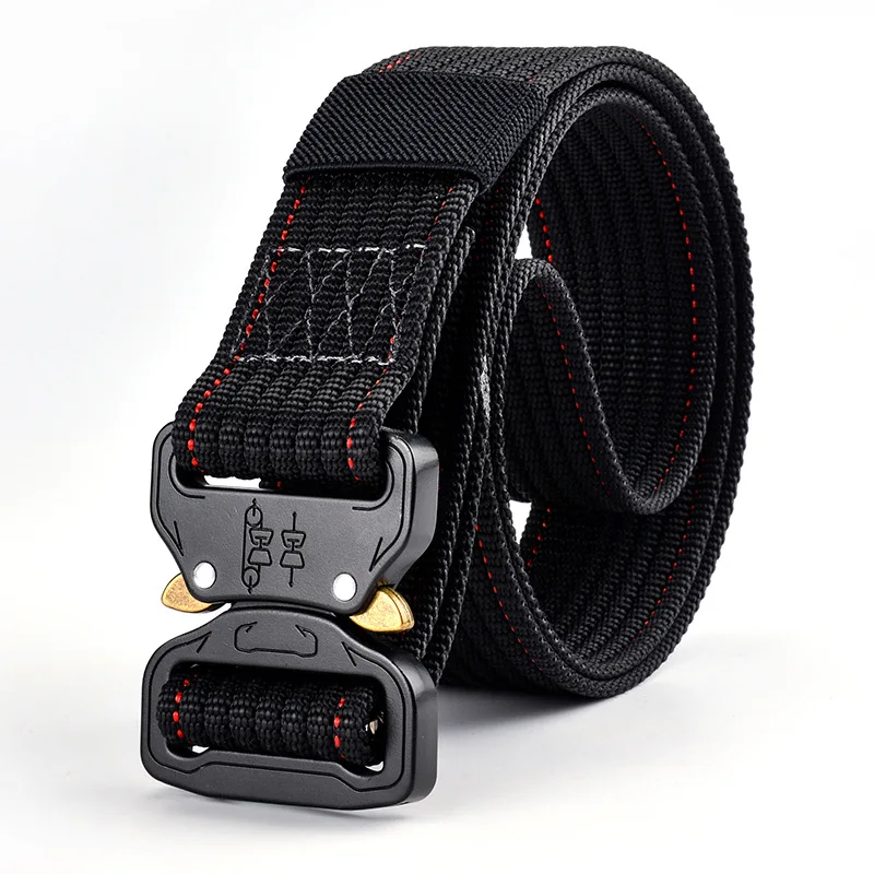 

Nylon Belt Men Army Tactical Belt Molle Military SWAT Combat Belts Soldier Combat Tactical Belts Molle Nylon Waistband3.8cm