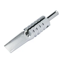 1 шт. 39F 304 плоская татуировка из нержавеющей стали Magnum Grip профессиональная татуировка Magnum Tip Back Stem Combo Supply