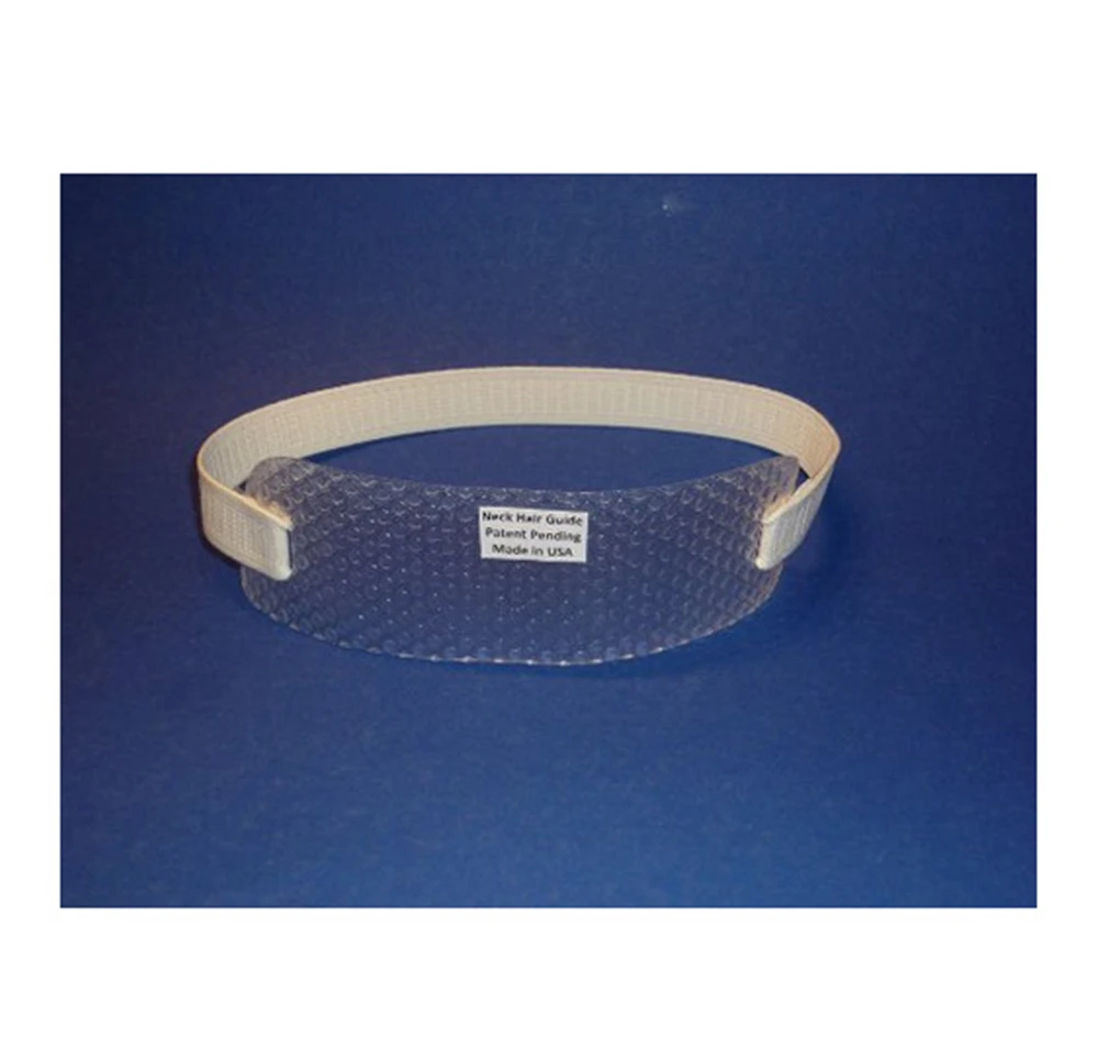 الرقبة قص الشعر دليل نظيفة منحني الرقبة شعري حلاقة DIY أدوات قطعة أثرية نمط الانفجار الشعر المتقلب المقص كليب مشط هامش قطع