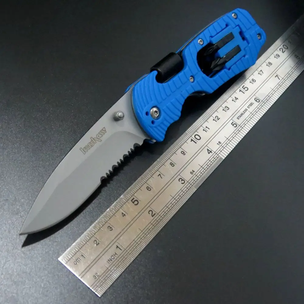 

Two options high quality EDC Tools 1920 8Cr13MOV Blade Folding Knife Rubber Handle Outdoor tool camping survival tactical knife