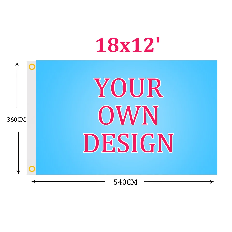 

Custom flag 18x12FT Polyester all logo all color Customization flag Banners big size flag