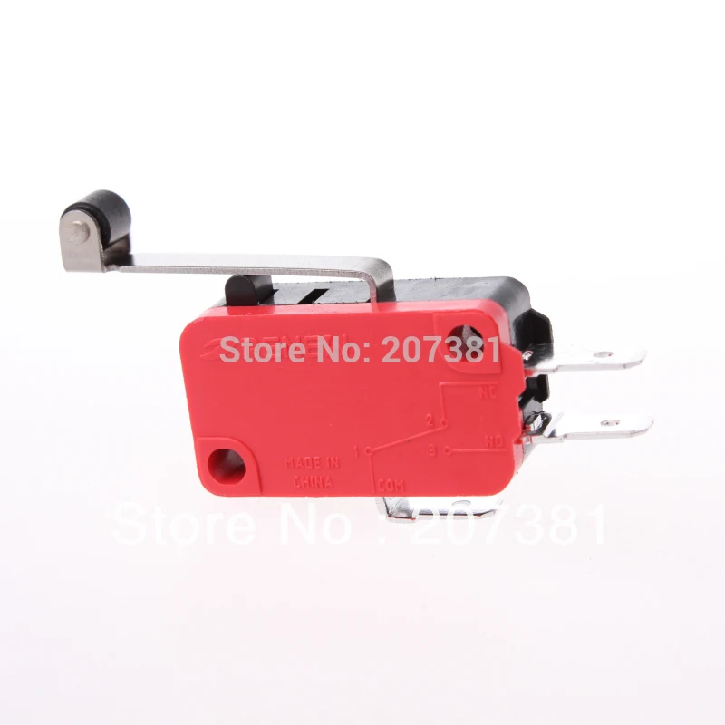 RV-166-1C25 SPDT Long Roller Hinge Lever 3 Pin Momentary Basic Limited Micro Switch* |
