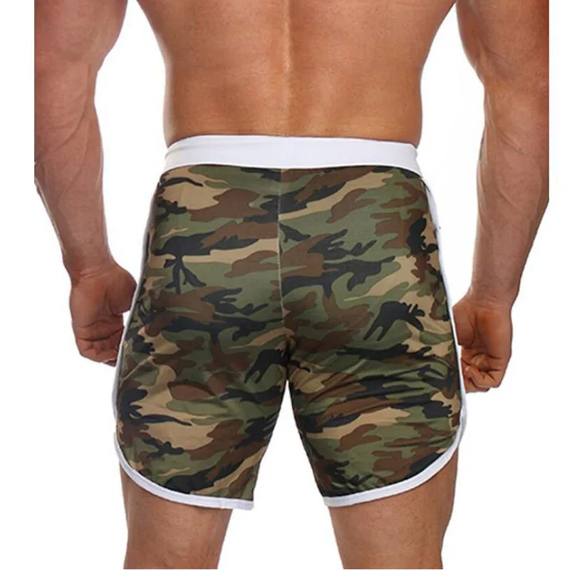 Camouflage Men's Summer Beach Shorts-1