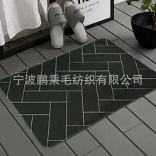 Простой корейский коврик/кухонный Коврик для прихожей Противоскользящий Балконный коврик для ванной комнаты/коврик для гардероба