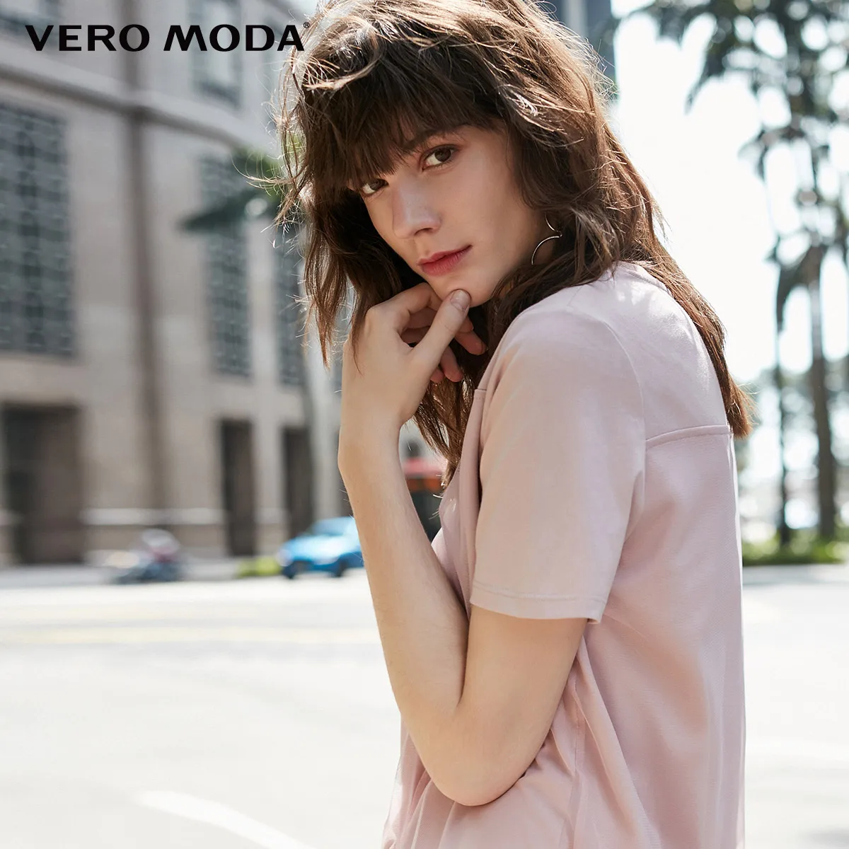 Vero Moda Летний стиль марлевые накладные трикотаж надписи вечерние летние платья |