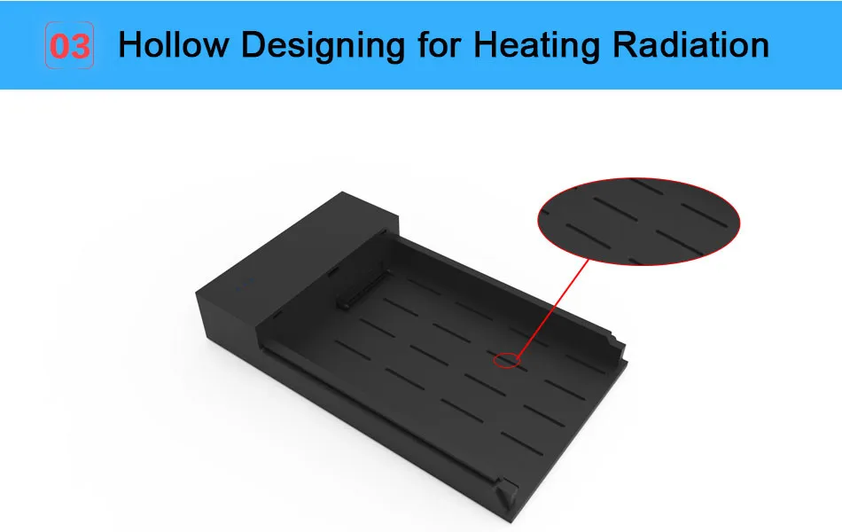 2017 Plastic Optibay Case Rushed Hd Externo Case Hd 3.5 Sata to usb3.0 HDD Enclosure Caja Disco Duro Fast Speed Case For 7/9.5mm