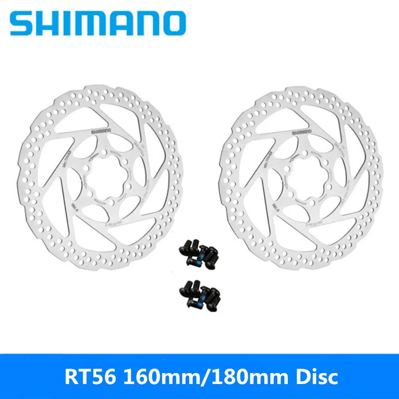 

SHIMANO RT56 160mm/180mm mountain bike riding brake pads / oil disc brakes brake discs brand new original free shipping